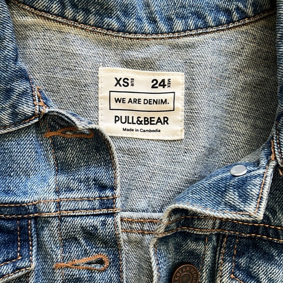Pull & Bear Denim Vest - Picture 2 of 3